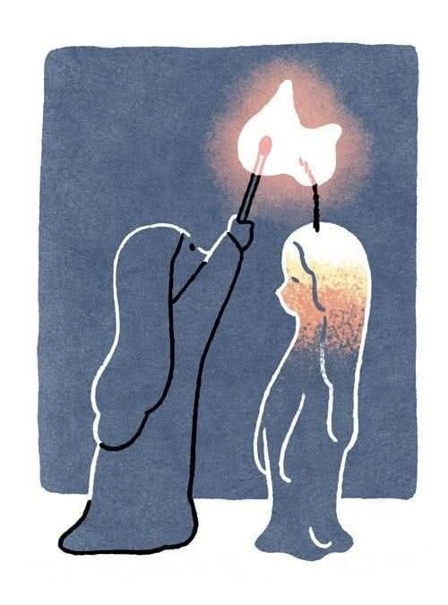 CAHAYA PENGHARAPAN DI UJUNG GELAP